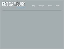 Tablet Screenshot of kensambury.com